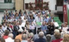 Acto en Hondarribia. Andoni Ortuzar, Maria Eugenia Iparragirre, Joseba Agirretxea (12-06-2016)