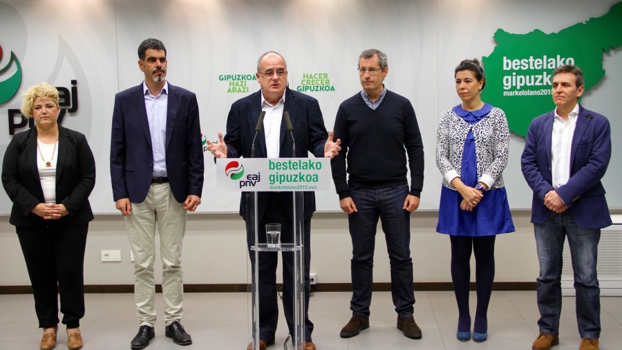 EAJ-PNV de Gipuzkoa sale a ganar las elecciones para gobernar en Donostia y en el conjunto de Gipuzkoa