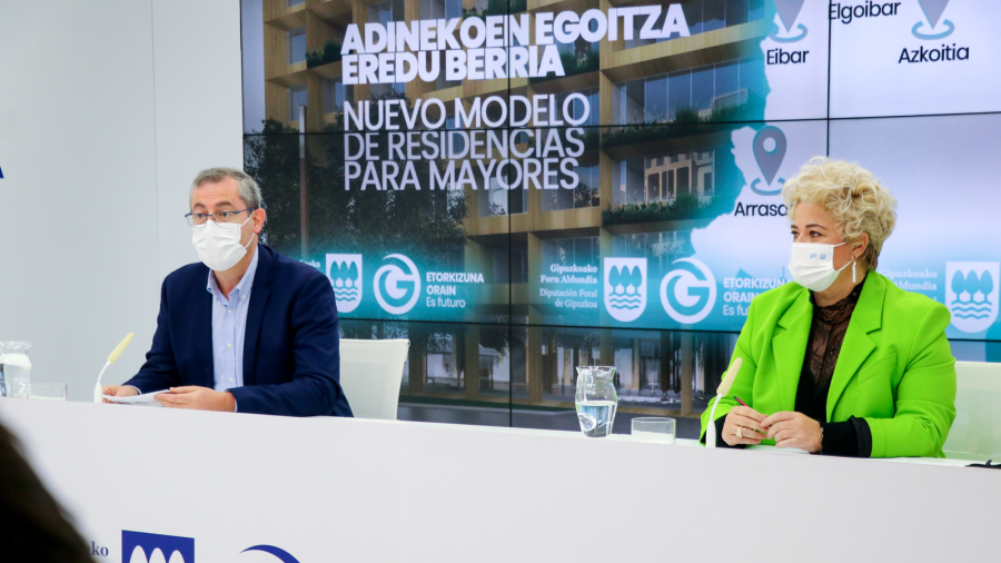 Gipuzkoa da un salto para situarse en la vanguardia de los cuidados e implementará el nuevo modelo residencial en 25 centros de personas mayores