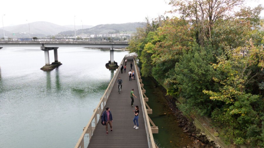 El bidegorri que unirá las tres ciudades, ha sido siempre una apuesta firme del PNV 