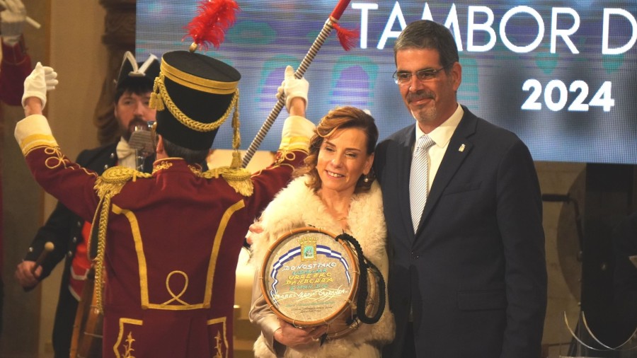 Isabel Verdini ha recibido el Tambor de Oro 2024