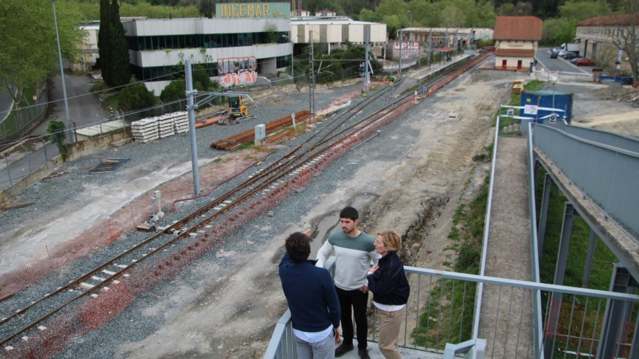 EAJ-PNV considera “prioritario” impulsar el servicio ferroviario y “valora positivamente” la puesta en marcha de las obras del túnel de Aginaga por parte del Gobierno Vasco