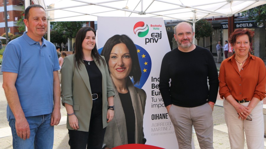 “El PNV defenderá con firmeza los derechos nacionales de Euskadi en Europa”, subraya Aitana Agirre